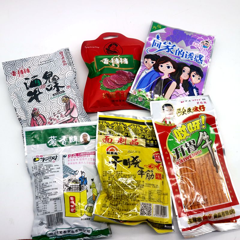 整箱辣条五毛钱90儿时怀旧