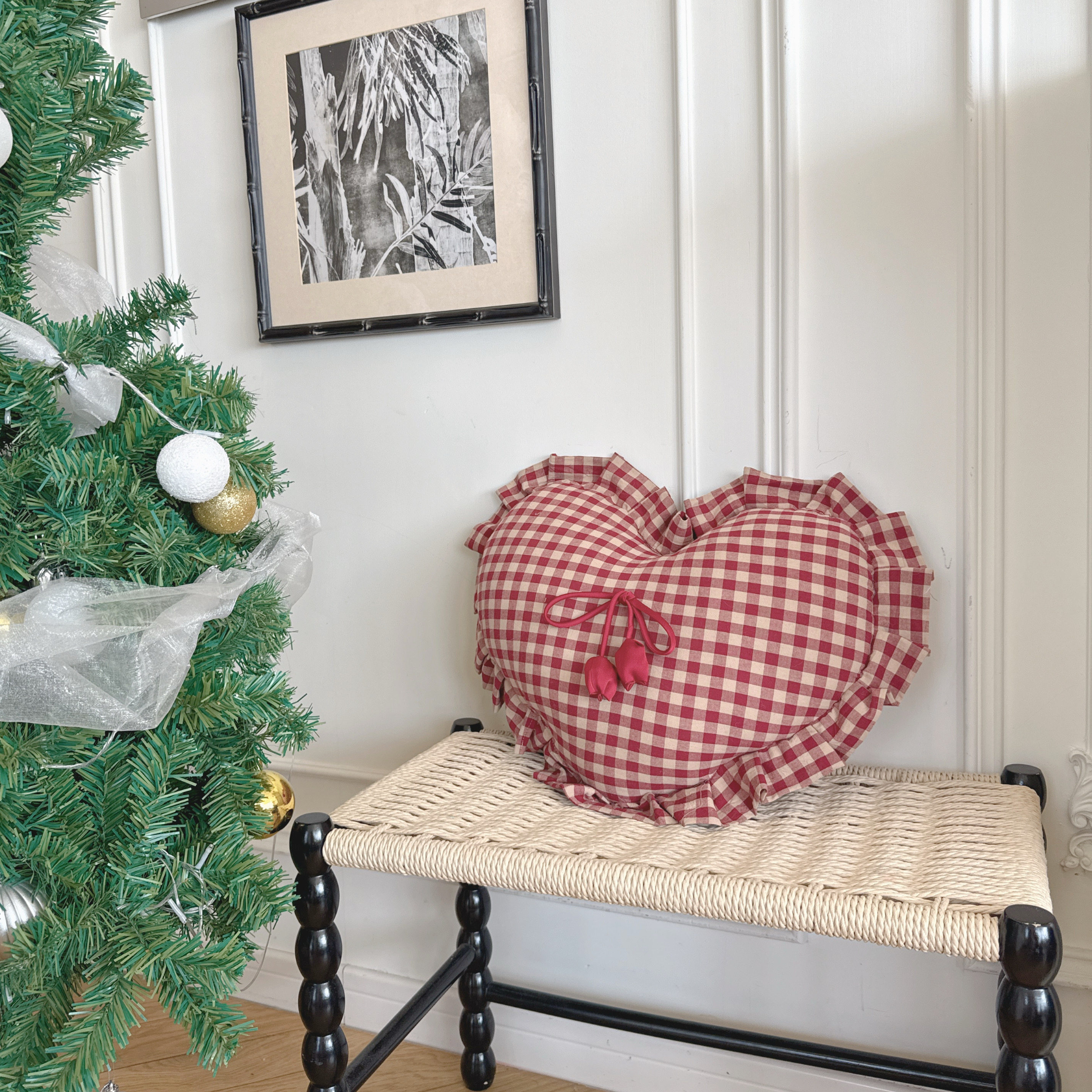 复古爱心抱枕荷叶边床头靠垫沙发卧室床上腰靠枕学生宿舍靠背礼物,居家布艺,靠垫/抱枕,淘宝优惠券,粉丝福利购,淘宝优惠卷