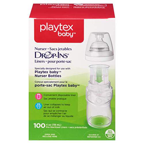 playtex美国宽口可选个装储奶袋