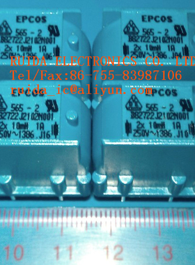 西门子EPCOS功率电感 B82722J2102N 2x10mH 1.0A