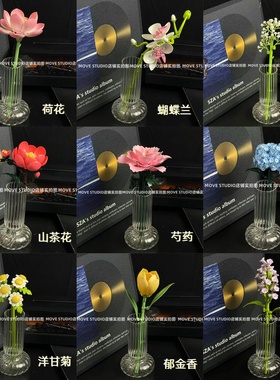 永不凋零积木花束玫瑰抱抱桶情侣七夕情人节礼物成人男生送女朋友