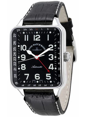 ZENO欧美腕表芝诺飞行自动机械机芯ETA2824方形蓝宝石限量131Z