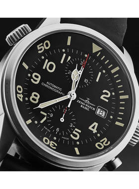 ZENO欧美腕表芝诺自动机械7750计时防水100米夜光蓝宝石6304BVD