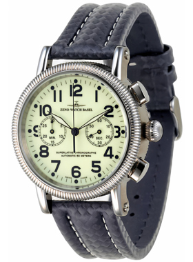 ZENO欧美腕表芝诺飞行自动机械机芯DuboisDepraz2030限量98082