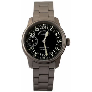 ZENO欧美腕表芝诺古飞行动机械机芯6498小三针24时限量7558