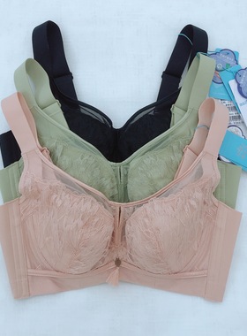 奥杰莉内衣专柜正品文胸8203C杯超薄大胸显小软钢圈收副乳胸罩