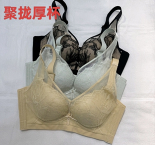 正品赏心内衣9113AB厚杯小胸聚拢集中显大桑蚕丝收副文胸2026新款