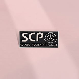 SCP基金会胸针中二病魔术士气胸章金属徽章男女衣服包包配饰饰品