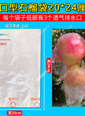 杨桃袋 百香果芭乐番石榴防虫袋 杨桃套袋超透明胶袋薄膜水果袋