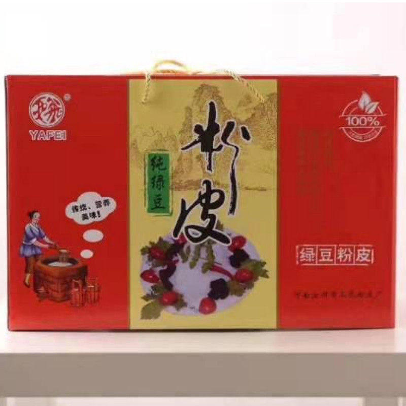 汝州绿豆粉皮河南特产超薄粉皮手工薄粉皮干拌凉菜凉皮粉皮干货