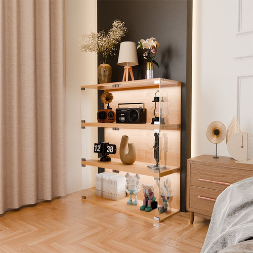 亚克力透明防尘展示柜手办收纳柜