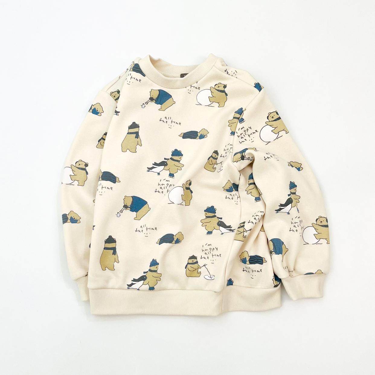 外贸韩单男女童儿童秋冬加绒卫衣