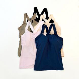 日单 多色自留 运功健身 美背一体式女士文胸背心款运动内衣文胸