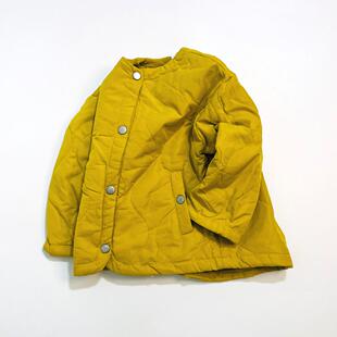 儿童女童春秋冬薄款 外单尾货 布料还挺好 炸福利 内胆棉衣 微瑕疵