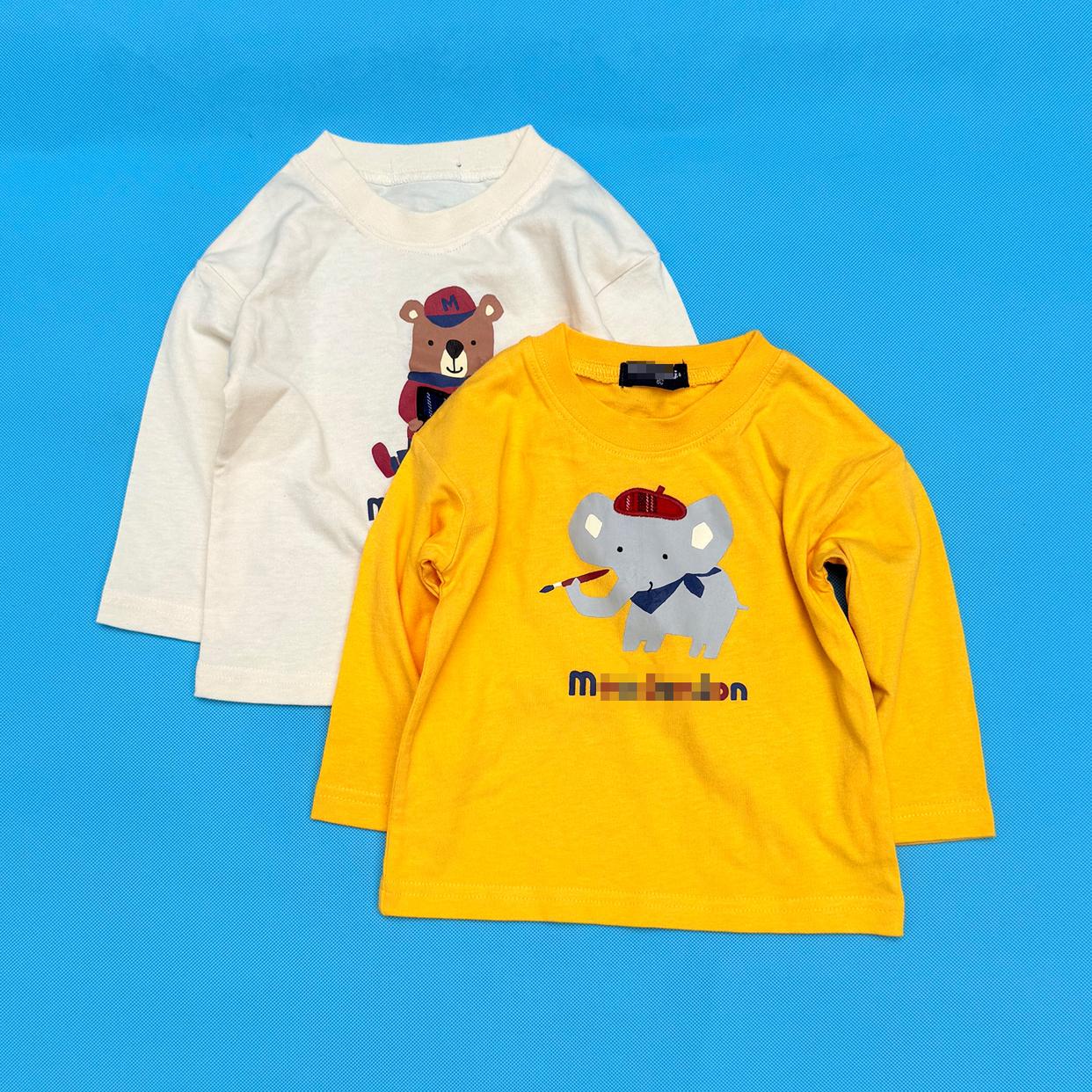 外贸日单男童春秋纯棉长袖T上衣