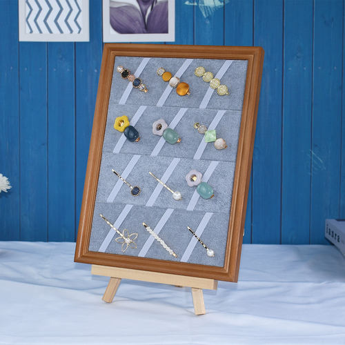 实木发夹展示架相框首饰