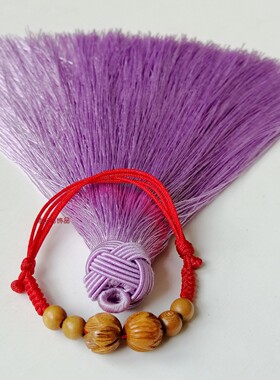 桃木本命年金刚结小孩手脚链