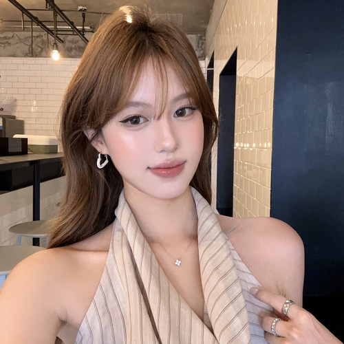 矜贵姐姐爱心珍珠耳环女