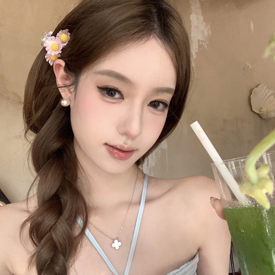 春日进行曲原创小雏菊mini抓夹