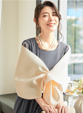 夏季新娘披肩演出围巾女士伴娘服外搭姐妹团斗篷配旗袍披肩88013