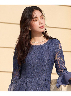 仿珍珠项链女士新款高级感毛衣链脖子颈链锁骨链配饰项饰颈圈L085