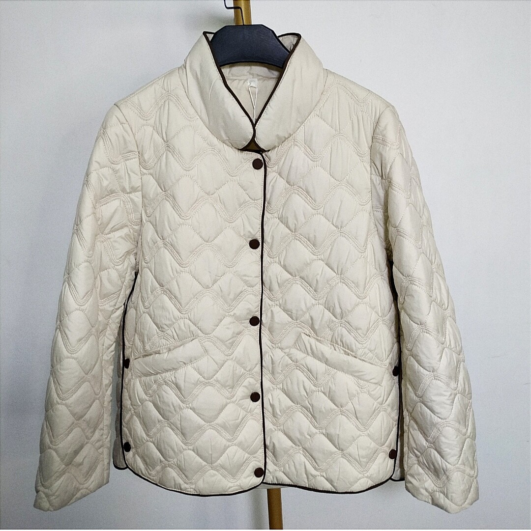 来此购 485立领轻薄按扣棉服棉衣/棉服