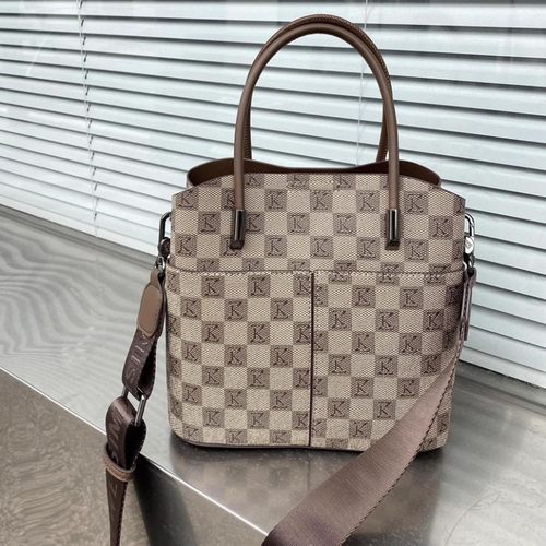 水桶包手提包艾薇思曼印花手提包