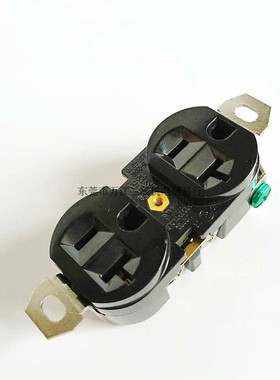 UL台湾嵘光美式暗装插座LK3224F-1黑色可代WF3003W 5-20R 20A125V