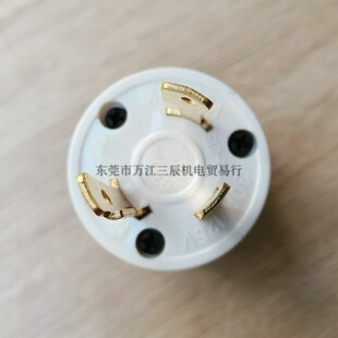 国产新款UL美规插头NEMA L5-30P 30A125/250V3P 美式三孔配线接头
