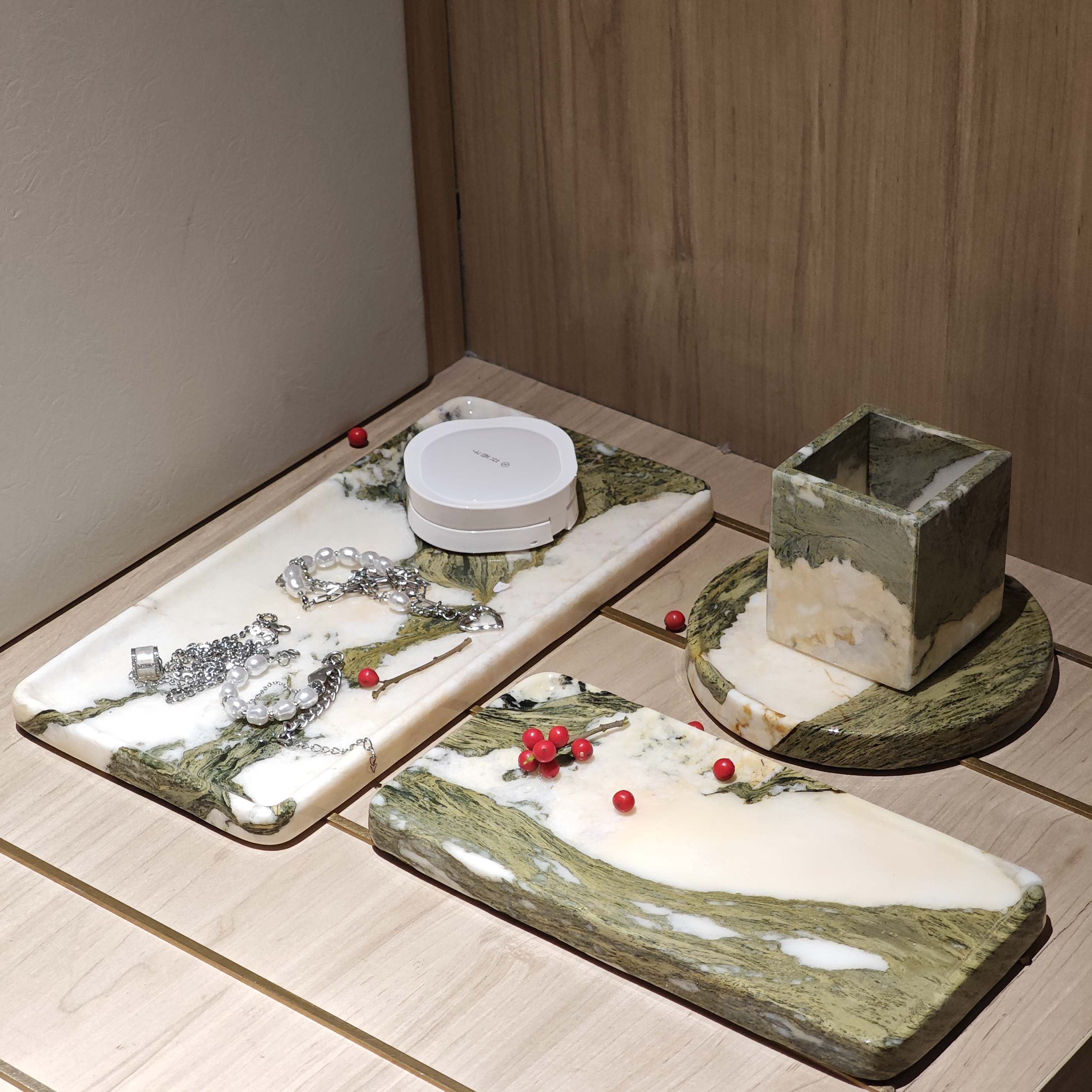 绿野仙踪大理石托盘收纳套组