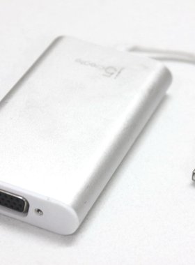 二手j5create JUA210 USB 2.0 VGA显示适配器USB转VGA外接显示卡