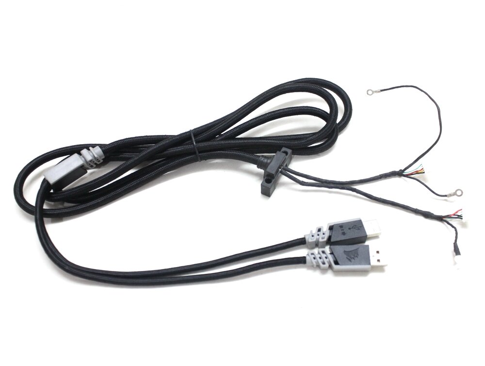 海盗船原装机械键盘K70K63电源线