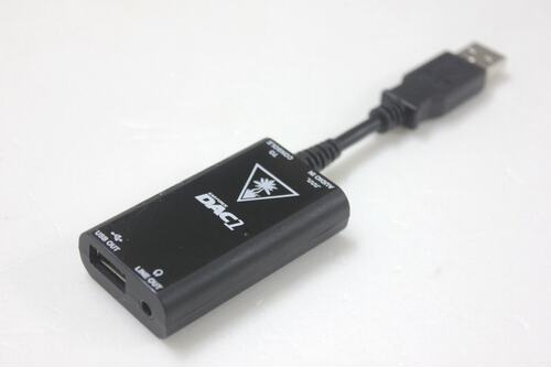 乌龟海岸Turtle Beach数模转换器DAC1光纤转3.5音频PS4升级套件