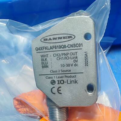 可维修Q4XFKLAF610Q8-CNSC01，，邦纳激光传感器带