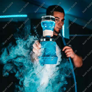 阿拉伯便携式水烟壶 Amotion Roam hookah德国小号不锈钢单管户外