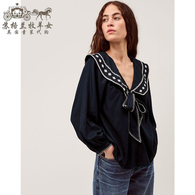 英国Monsoon代购女装衬衫上衣