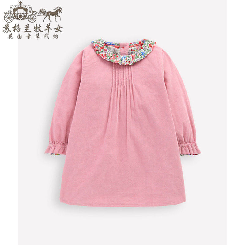英国童装代购女童新款连衣裙子