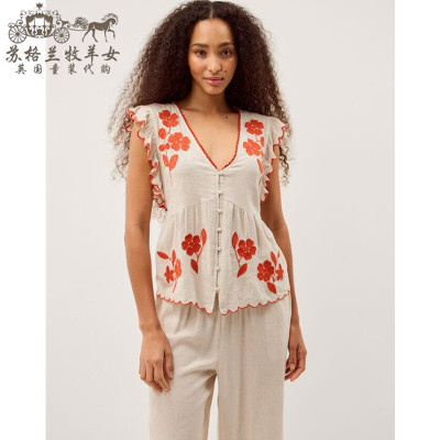 英国Monsoon代购女装衬衫上衣