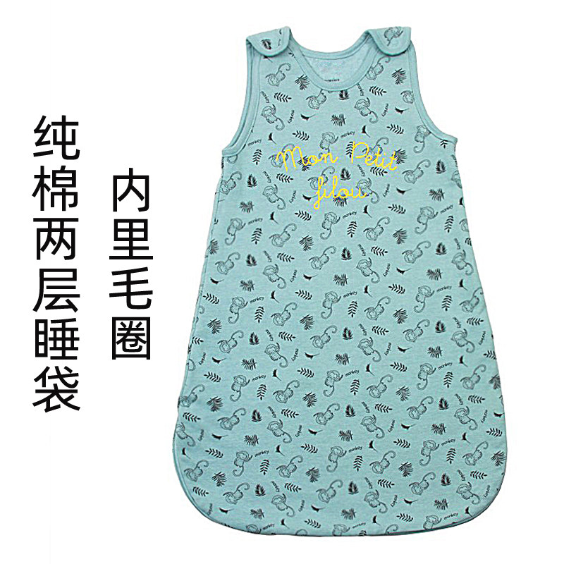 0一6月婴儿睡袋夏两岁宝宝夏日儿童女宝夏季夏天孩子睡觉防踢被