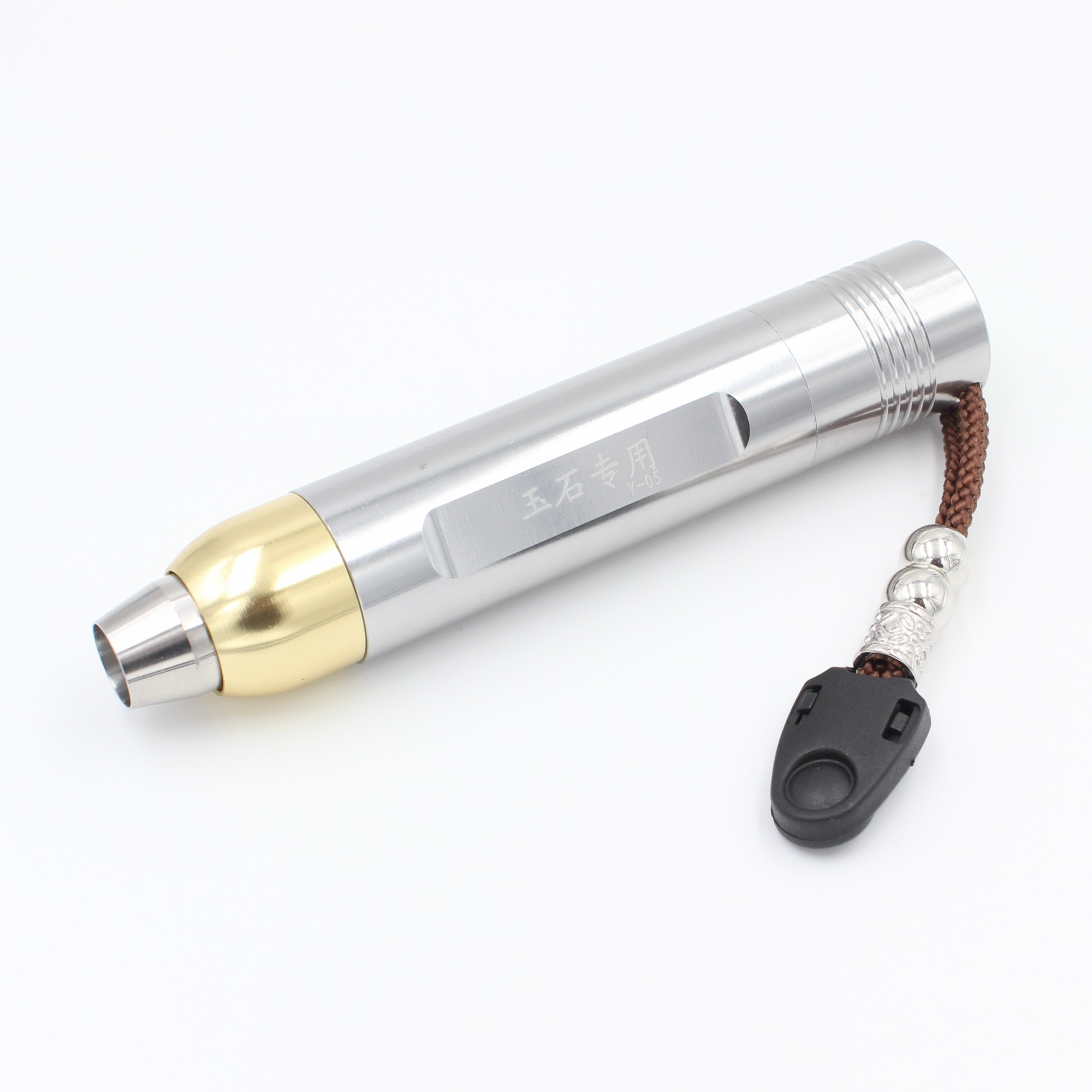 头部不锈钢小直径两档玉石鉴定