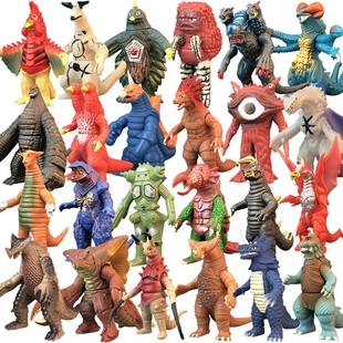 魔怪之域软胶怪兽公仔 萨德拉谢帕顿庞顿王芝顿 米库拉斯 美尔巴