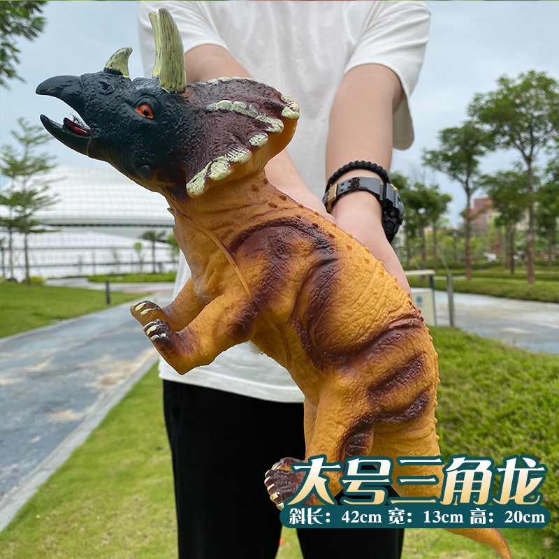 侏罗纪霸王龙软胶恐龙