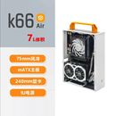 箱掌门傻瓜超人K66AIR迷你MATX ITX机箱手提240显卡小主机便携A4