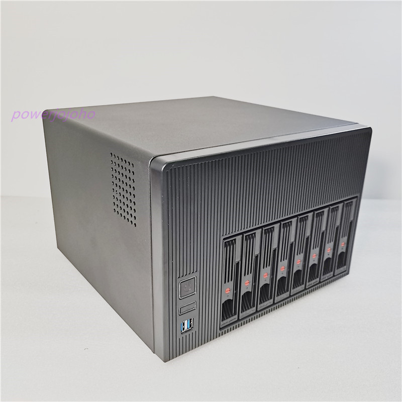 拓普龙热插拔8盘位nas机箱USB3.0