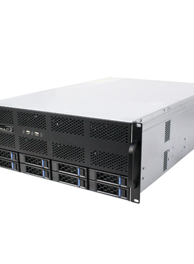 拓普龙4U机架式IPFS热插拔机箱GPU运算服务器8盘位G465-8支持4卡