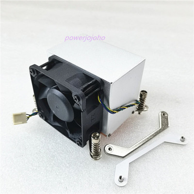 2U侧吹CPU散热器115X针滚珠风扇