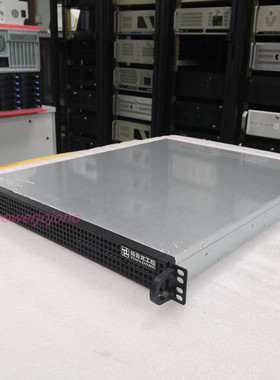 全新拓普龙19英寸TOP1U550机箱服务器1U工业监控设备支持ATX主板