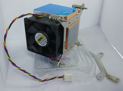 金钱豹2u服务器散热器1156针4线