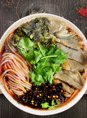 贵州特产水城羊肉粉六盘水地方网红早餐小吃米粉丝米线条方便速食