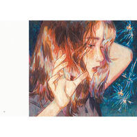 Mousse: Little Painting Illustration Collection (Comes with 4 Irregular-shaped Standing Cards + 2 Exquisite Bookmarks) Explore the splendid world constructed by colored pencils and markers. Carefully selected over 80 beautiful paintings. Little Painting is an official publication of Hunan Art thumbnail 4